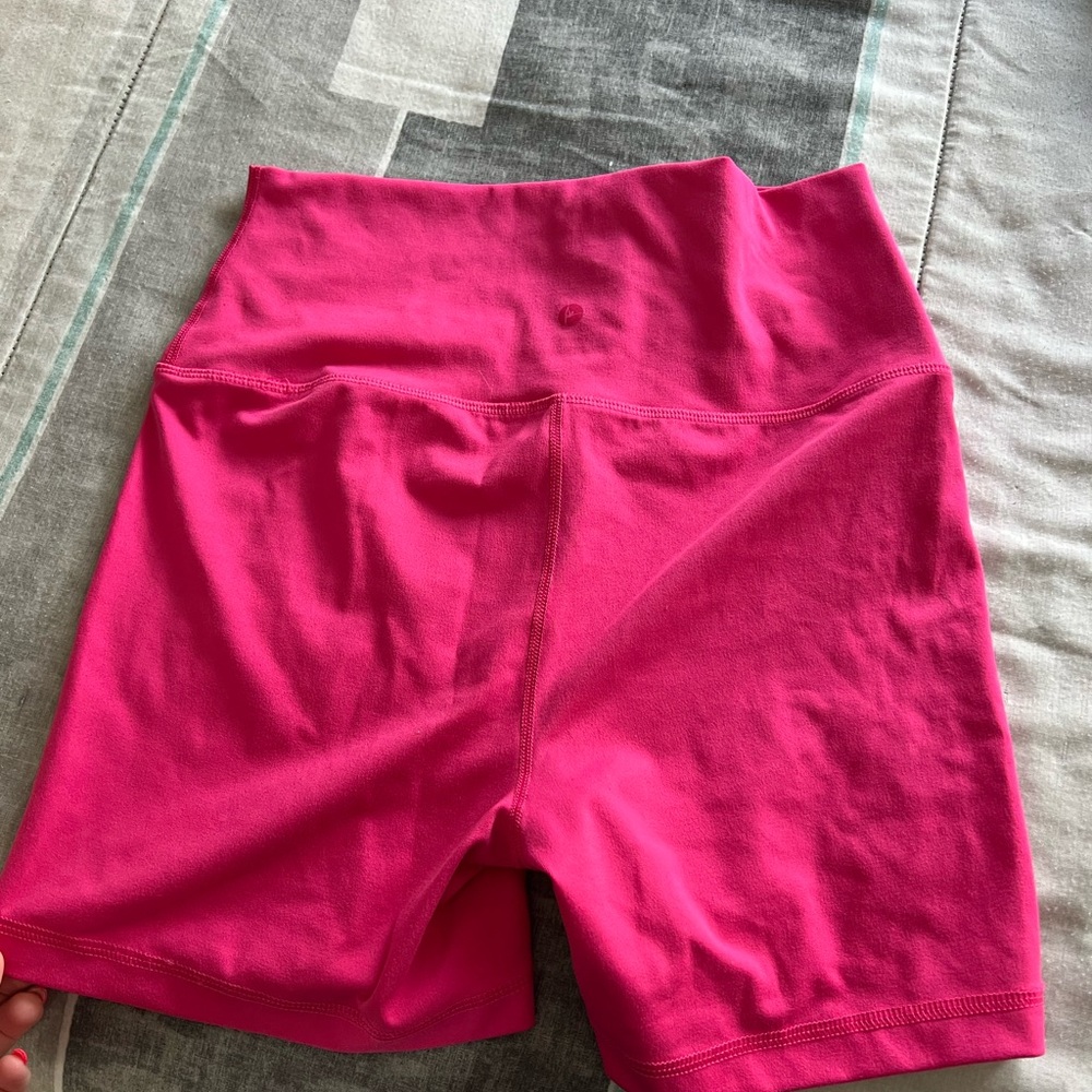 Women's Pink Athletic Shorts